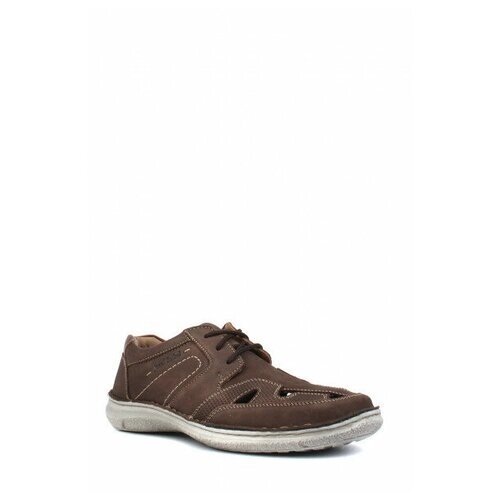 Ботинки Josef Seibel, летние, натуральный нубук, размер 44, коричневый
