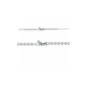 Браслет Diamant online, серебро, 925 проба, фианит, длина 17 см.