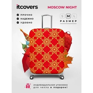 Чехол для чемодана itcovers, 80 л, размер M, красный