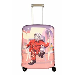 Чехол для чемодана ROUTEMARK, размер S, розовый