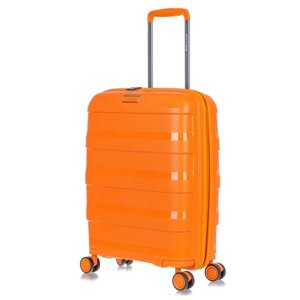 Чемодан L'case Monaco Ch0951, 48 л, размер S, оранжевый