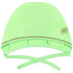 Чепчик LEO для девочек, размер 38, зеленый