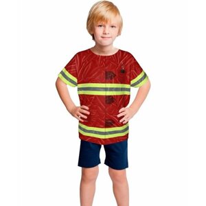 Детская футболка пожарного (18279) 140 см