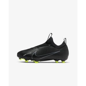 Детские бутсы NIKE ZOOM VAPOR 15 academy FG/MG черные 5.5Y