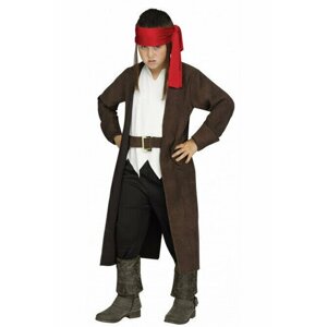 Детский костюм пирата в плаще