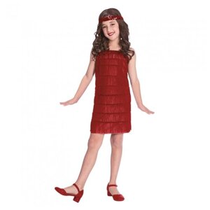Детский красный костюм Флеппер (13525), 134 см.