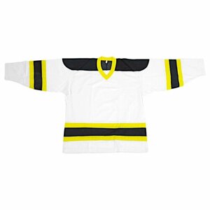 Джерси Волна Хоккейная майка ВОЛНА, размер 46, черный, желтый
