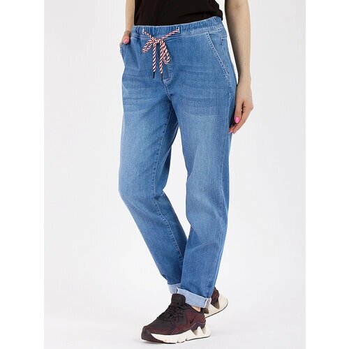 Джинсы джоггеры Pantamo Jeans, стрейч, размер 27, синий