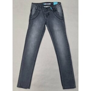 Джинсы Jsaaa Модные джинсы для стильных девчонок! размер 26, серый