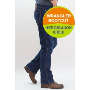 Джинсы клеш Wrangler Wrangler Men's Texas Rooted Slim Bootcut Jean 93TXWHT, размер 38/32, синий