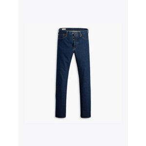 Джинсы зауженные levi's 501 54 DARK indigo - FLAT finish, размер 31/34, синий