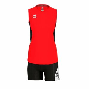 Форма Errea волейбольная, майка и шорты, размер 2XL, красный