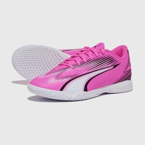 Футзалки PUMA, размер 10 UK, розовый