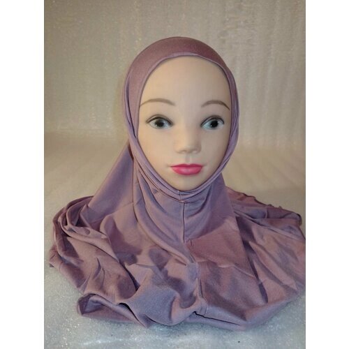 Хиджаб Хиджаб ISTANBUL Fashion, размер 55, фиолетовый