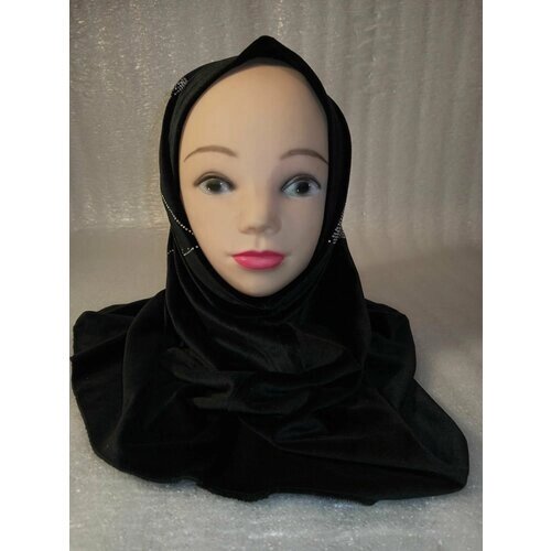 Хиджаб Хиджаб зимний, размер 56, черный
