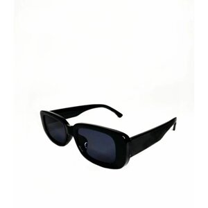 In Touch / Солнцезащитные очки женские / Защита от ультрафиолета UV400 / Коллекция 2023, прямоугольные, черные