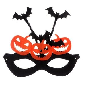 Карнавальная маска Хэллоуин, цвета микс