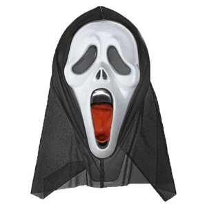 Карнавальная маска «Крик», с языком