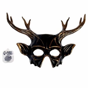 Карнавальная маска "Рога"