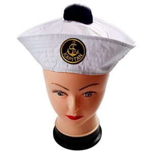 Карнавальная шапочка юнги моряка