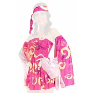 Карнавальные костюмы и аксессуары для праздника Девушка хиппи дитя природы женский M14741 ChiMagNa 42-46рр UNI