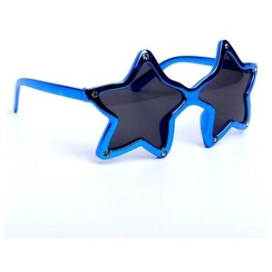 Карнавальные очки "Звёзды", цвета микс