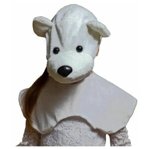 Карнавальный костюм "Белый мишка"легкий), 3-7 лет, Бока