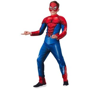 Карнавальный костюм Человек Паук новинка. Марвел (Куртка, брюки, головной убор) р. 140-68