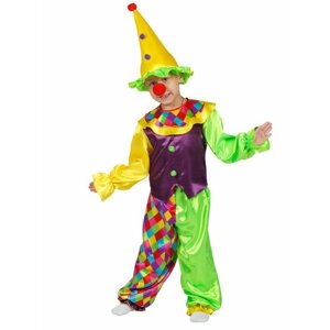 Карнавальный костюм детский Клоун Сеня