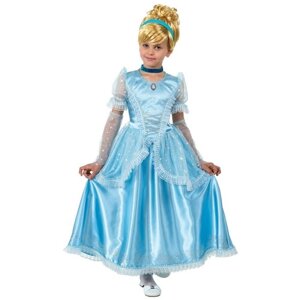 Карнавальный костюм для детей Батик Принцесса Золушка, рост 140 см