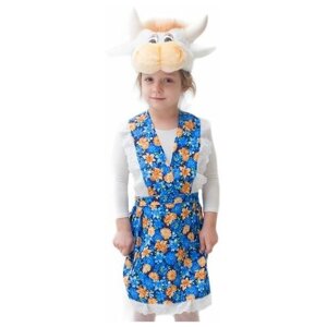 Карнавальный костюм "Корова", на рост 122-134 см, 5-7 лет, Бока