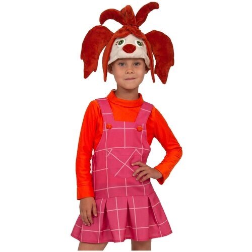 Карнавальный костюм "Лиза" лицензия "Барбоскины" детский, размер XS (рост 104-110).
