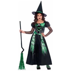 Карнавальный костюм "Паучья ведьма"17300) 110 см
