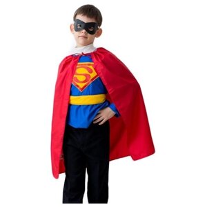 Карнавальный костюм супермен, арт. 1048 рост 116 -134 см. (5-8 лет)