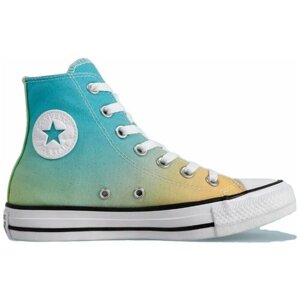 Кеды Converse Chuck Taylor All Star, демисезон/лето, повседневные, высокие, размер 36, мультиколор