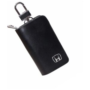 Ключница кожаная с логотипом Honda (Хонда)