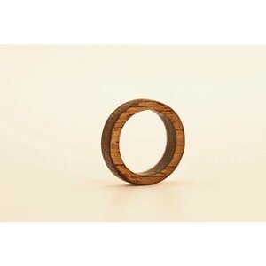 Кольцо МИСТОРИИ, размер 16, коричневый