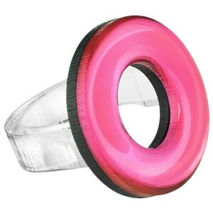 Кольцо MONOLAMA, размер 16, фуксия, розовый