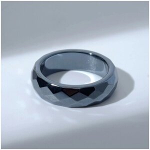 Кольцо Queen Fair, нержавеющая сталь, размер 19, черный