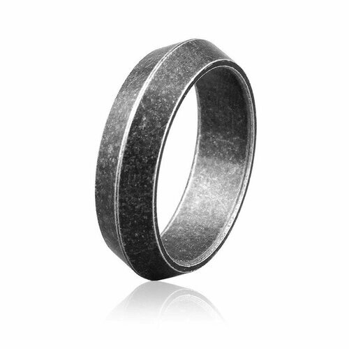 Кольцо, размер 20.5, серый