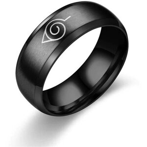 Кольцо Redweeks, нержавеющая сталь, размер 22, черный