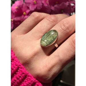 Кольцо True Stones, берилл, размер 19, зеленый