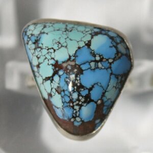 Кольцо True Stones, бирюза, размер 17.5, голубой