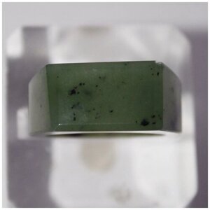 Кольцо True Stones, нефрит, размер 20, зеленый