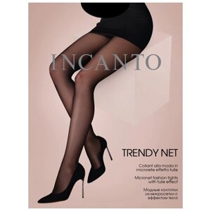 Колготки Incanto Trendy Net, 2 шт., размер 3, коричневый