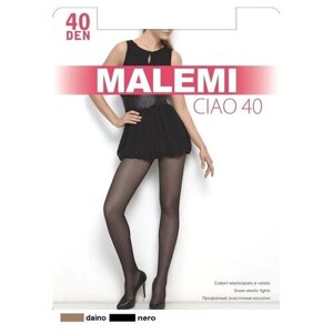 Колготки Malemi Ciao, 40 den, 4 шт., размер 4, черный