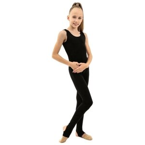 Комбинезон Grace Dance для девочек, размер 28, черный