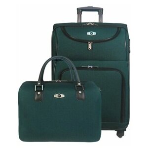Комплект чемоданов Borgo Antico, зеленый