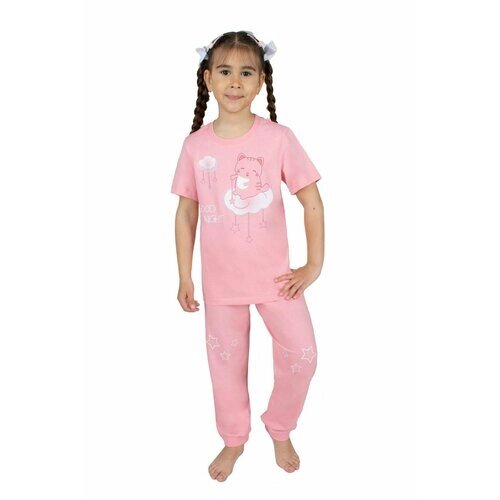 Комплект одежды Basia, размер 104-56, розовый