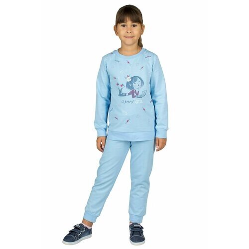 Комплект одежды Basia, размер 128-64, синий